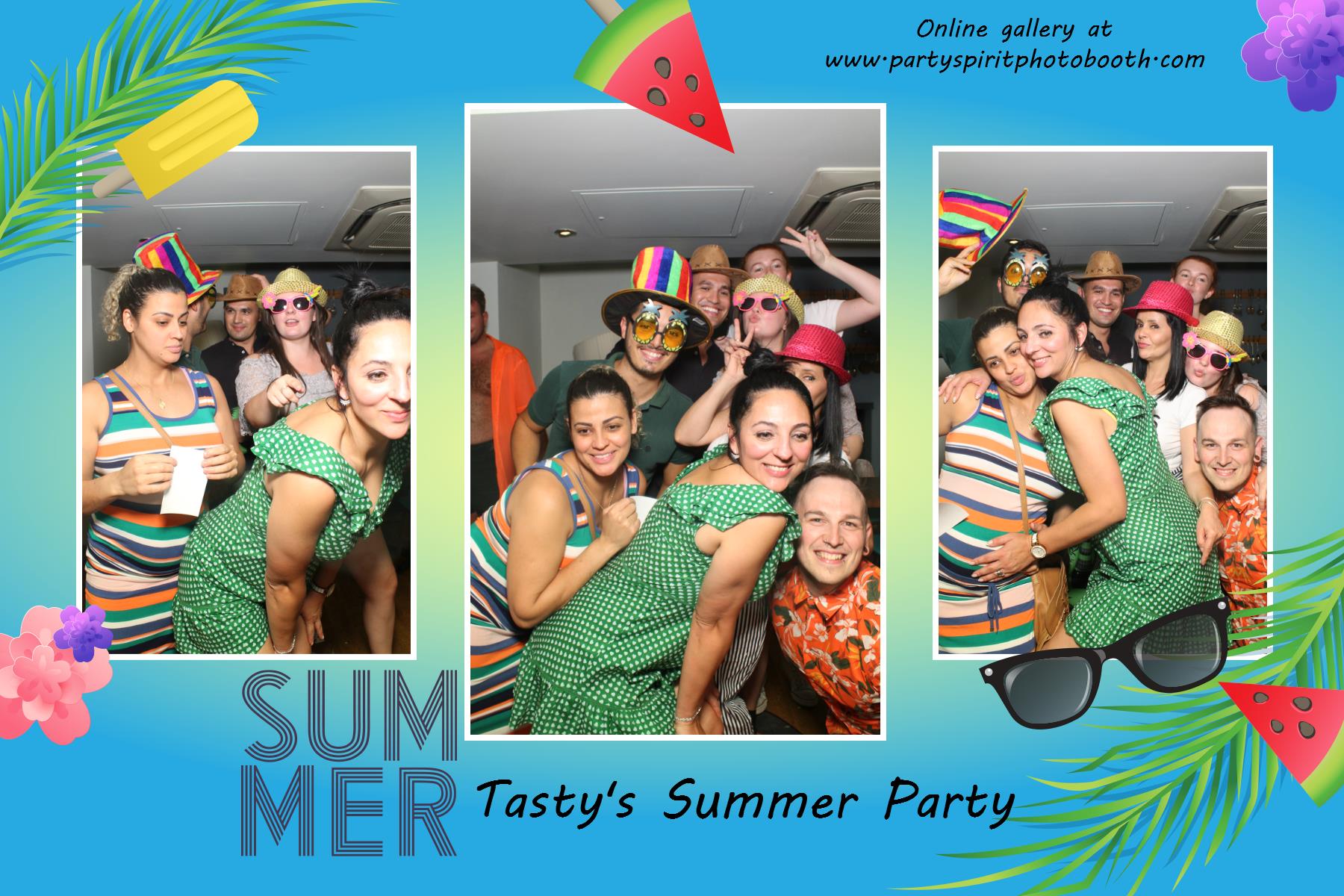 Tasty's Summer party | View more photos from the event at gallery.partyspiritphotobooth.com/u/PartySpiritPhotoBooth/Tastys-Summer-party